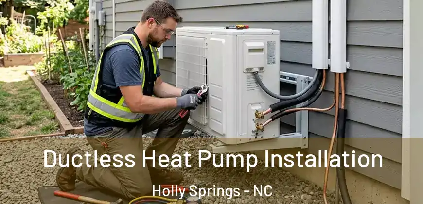 Ductless Heat Pump Installation Holly Springs - NC