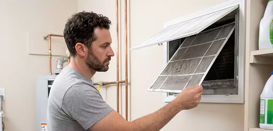 AC Filter Cleaning in Holly Springs