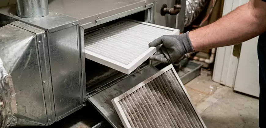 Window and Split Unit Filter Cleaning in Holly Springs