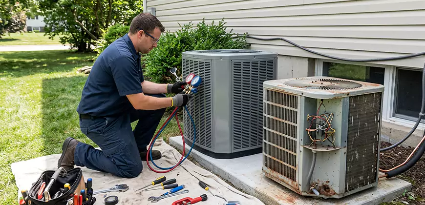 Seasonal AC Checkup in Holly Springs