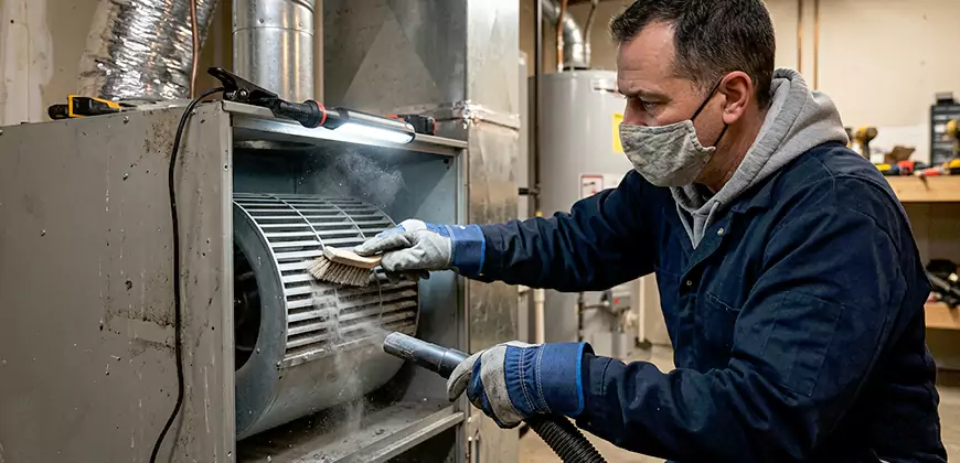 Commercial Vent Decontamination in Holly Springs