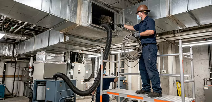 Commercial Ventilation System Cleaning in Holly Springs