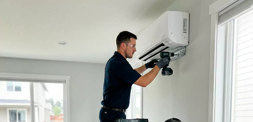 Central Air Without Ducts Alternative in Holly Springs