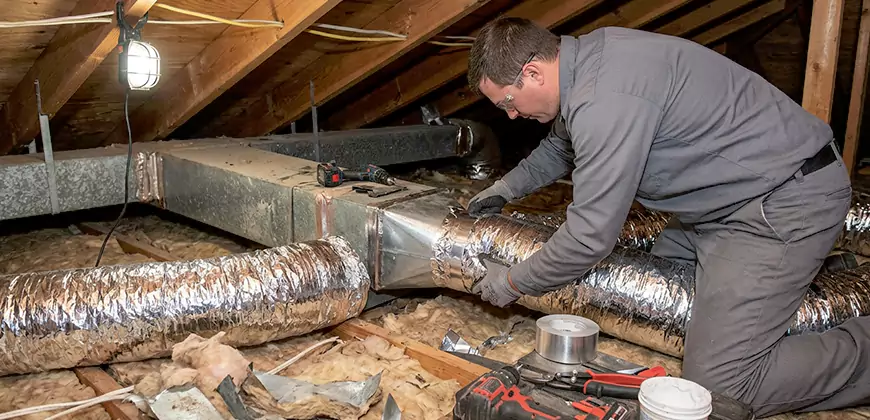 Furnace Ductwork Replacement in Holly Springs