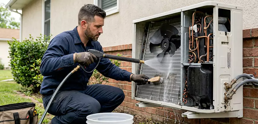 Furnace Tune-Up and Duct Cleaning in Holly Springs