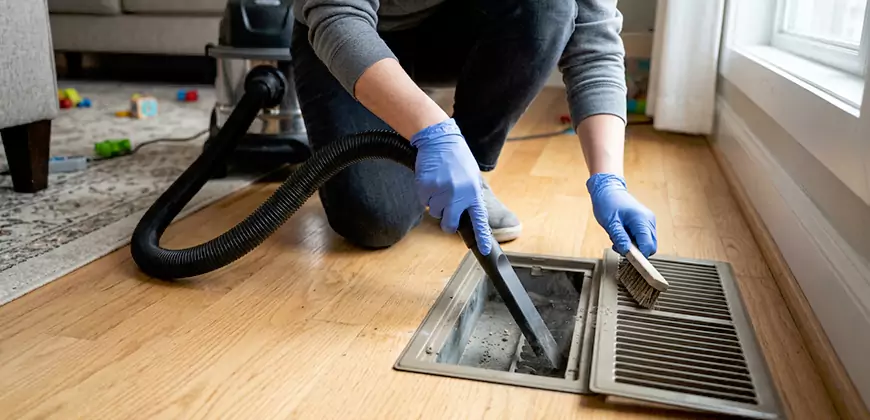 Ducted Heating Filter Cleaning in Holly Springs