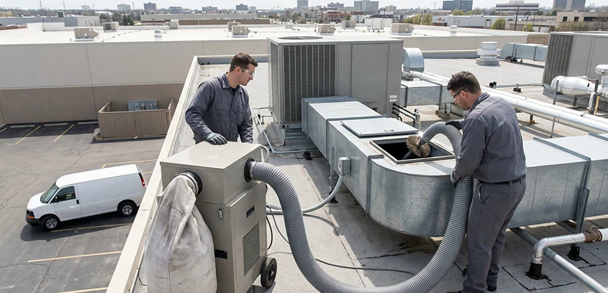 Commercial and Industrial Duct Cleaning in Holly Springs
