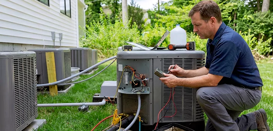 Heat Pump Conversion in Holly Springs
