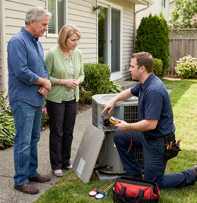 Why Holly Springs, NC Homeowners Choose Holly Springs HVAC Pro for Outdoor AC Unit Repair?